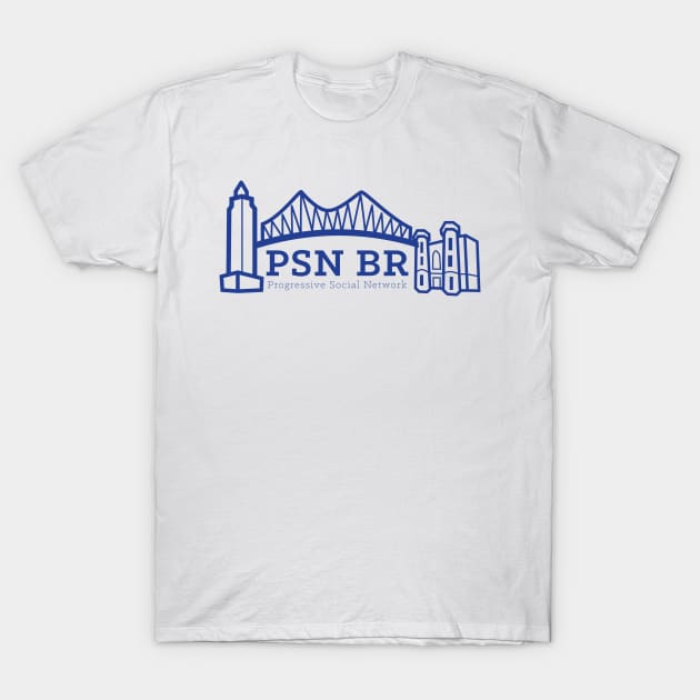 PSN BR Bridge Blue T-Shirt by PSNBR